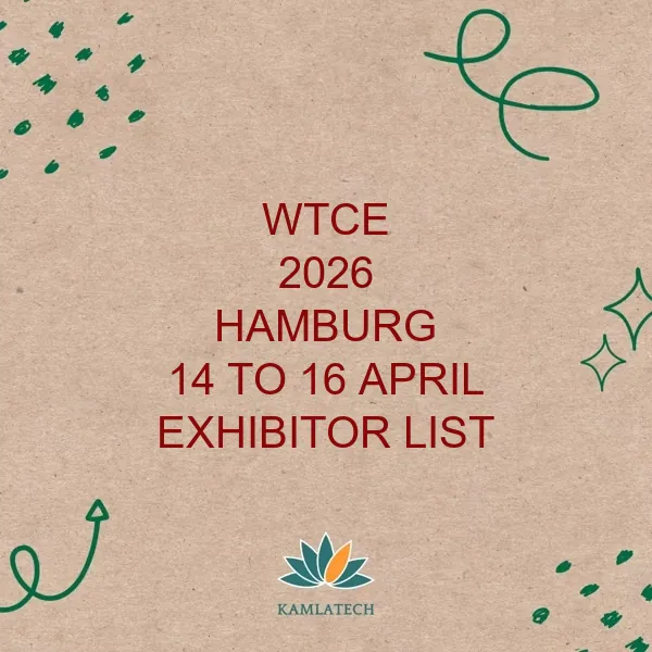 WTCE Hamburg 2026 Exhibitor List (319 Exhibitors)